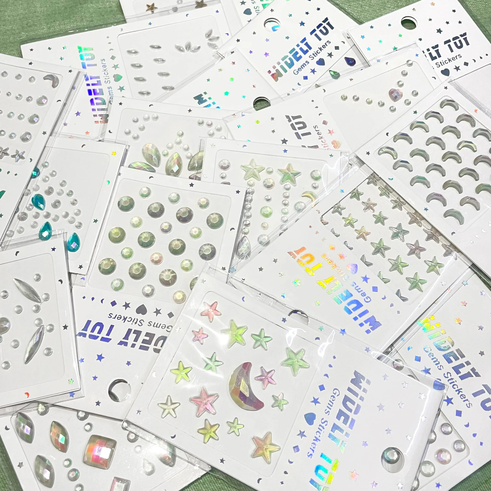 Temporary tattoo stickers sexy stickers jewelry sparkling diamonds tattoos holiday party decorations childrens tattoos eye makeup 240829