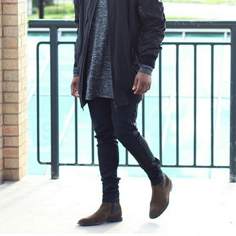 Chelsea Boots Men Shoes 2024 New Men Boots Luxury Winter Boots Men Ankle Boots Male Dress Shoes Plus Size 48 Botas De Hombre