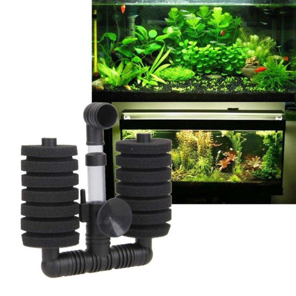 Xy-2830 2831 Air Pump Biochemical Sponge Filter Noiseless With Suction Cups Aquarium Fish Tank Accessories Aquatic Pets Products
