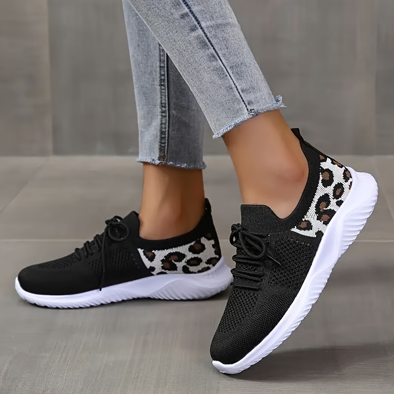 Plus Size Fashion Women Sports Sneakers Summer 2023 Lightweight Running Walking Shoes Woman Casual Breathable Knit Tennis Shoes