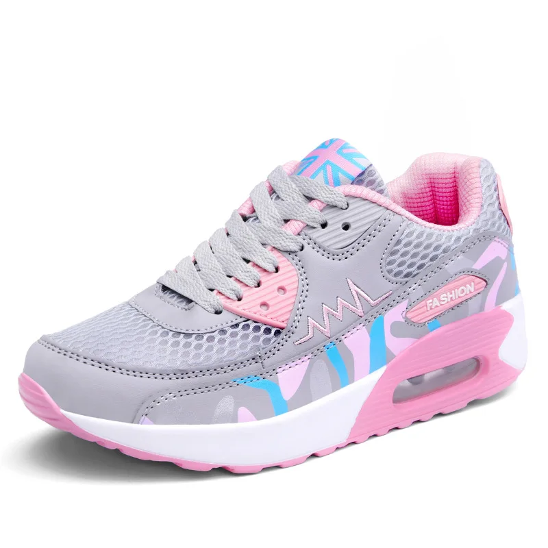 New Air Fashion Platform Sneakers Women's Lace Up Wedge Casual Sport for Women Comfort Travel Shoes Mujer 2024 39ce Comt