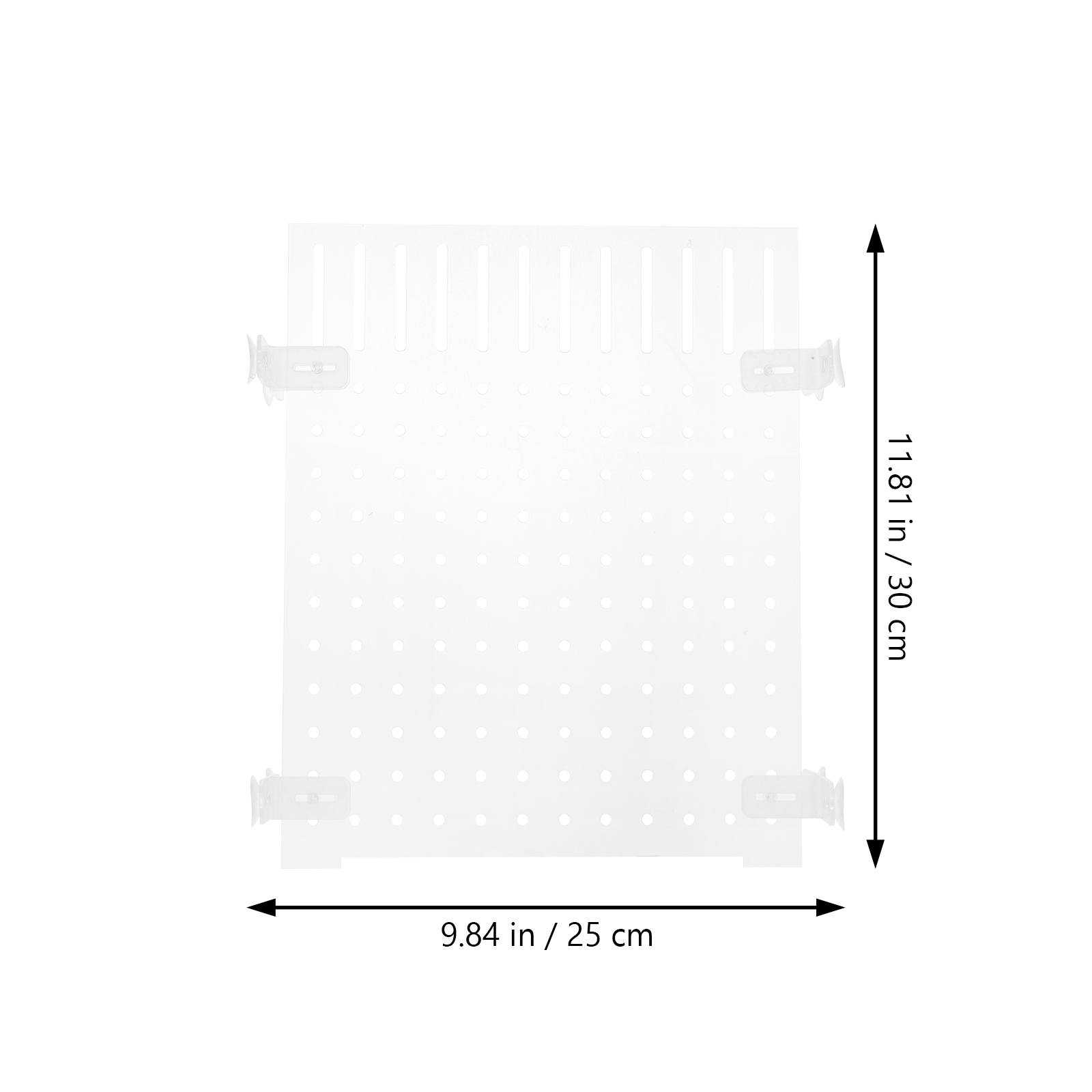 Seperator 20 Gal High Divider Fish Tank Isolation Board Portable Acrylic Aquarium Animal Transparent