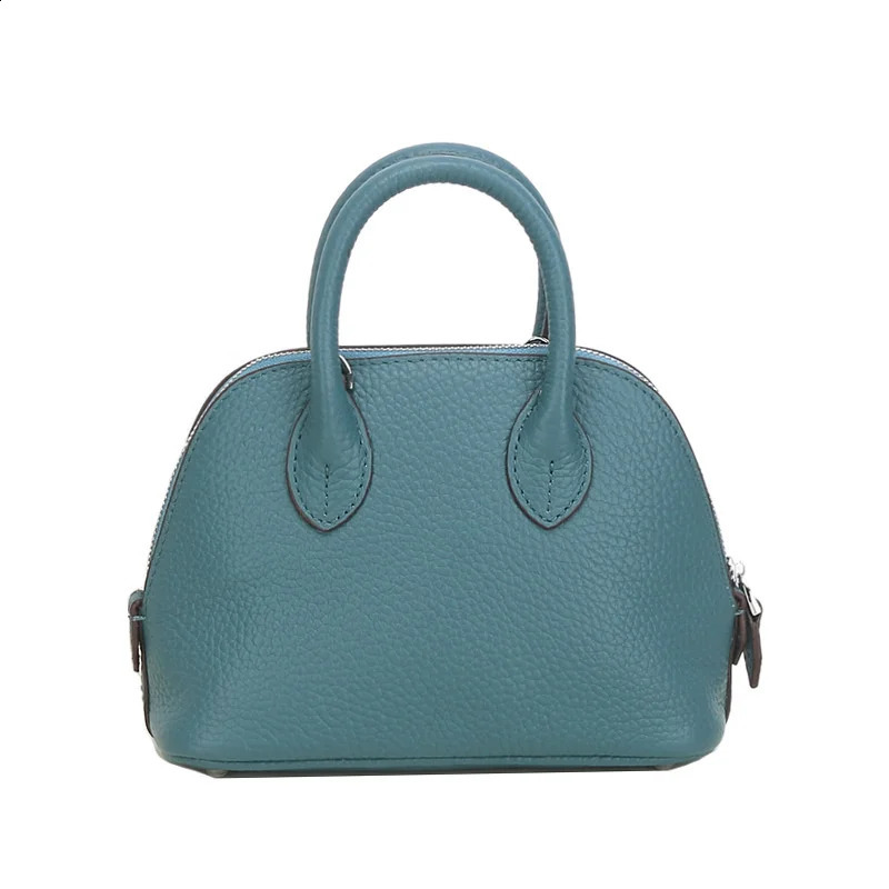 Home>Products>Shell Bags>Womens Messenger Bags>Cow Leather Simple Shoulder Bag 240830 68cc