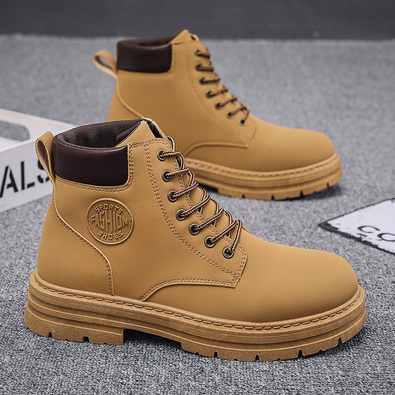 Men's autumn and winter vintage versatile sports and casual Martin boots