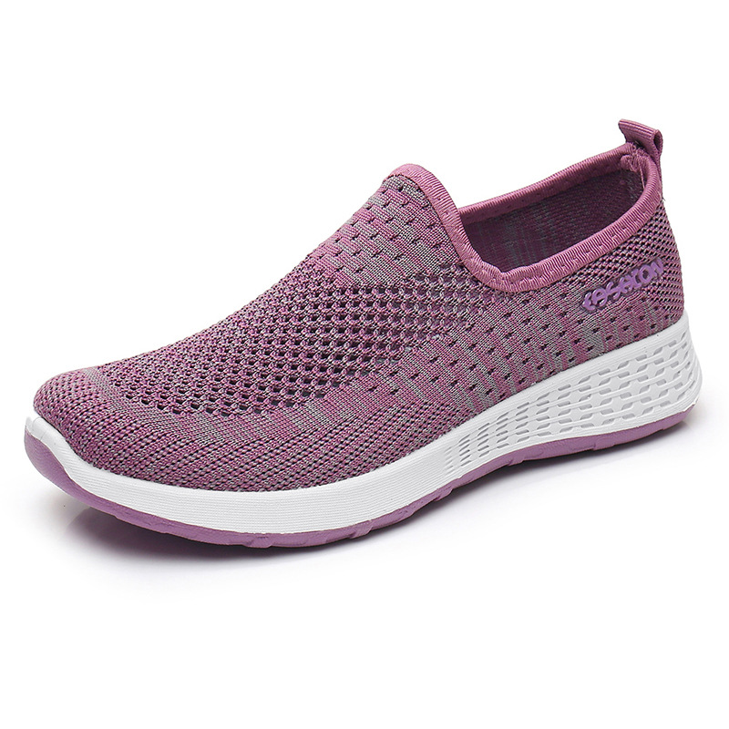 Casual Shoes Women Breathable Outdoor Sports Cloth Shoe One Pedal Old Beijing Sneakers Fashion Woman Loafers 2023