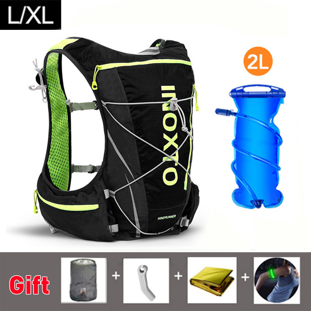 8L Running Hydration Vest Backpack Men Women Outdoor Sport Bags Trail Marathon Jogging Hiking option Water Bag Flask 240601
