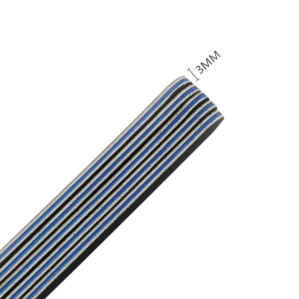 Professional nail file 100/180 sandpaper sturdy thick nail file nail accessories nail buffer polishing machine tool W240829