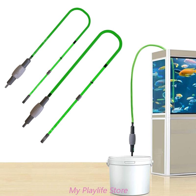 Aquariums Siphon Water Change Kits Fish Tank Water Changer Hoses Gravel Cleaner for Small Medium Tank Draining Water