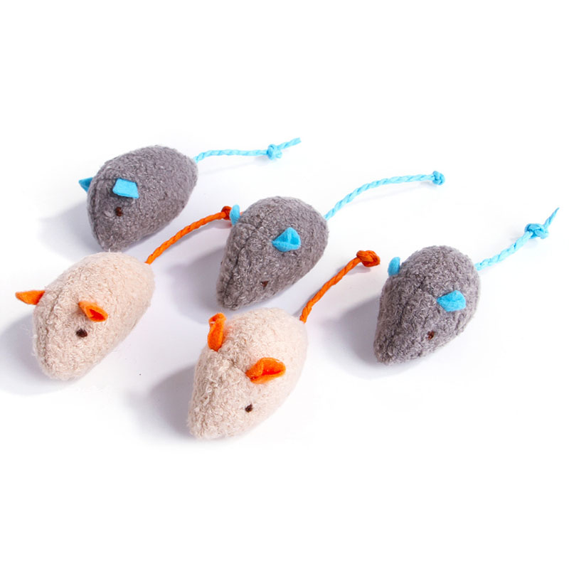 3pcs Mix simulation Mouse Cat Toys Catnip Funny Playing Kitten interactive chase Soft Toy Bite Resistant Durable Pet Supplies