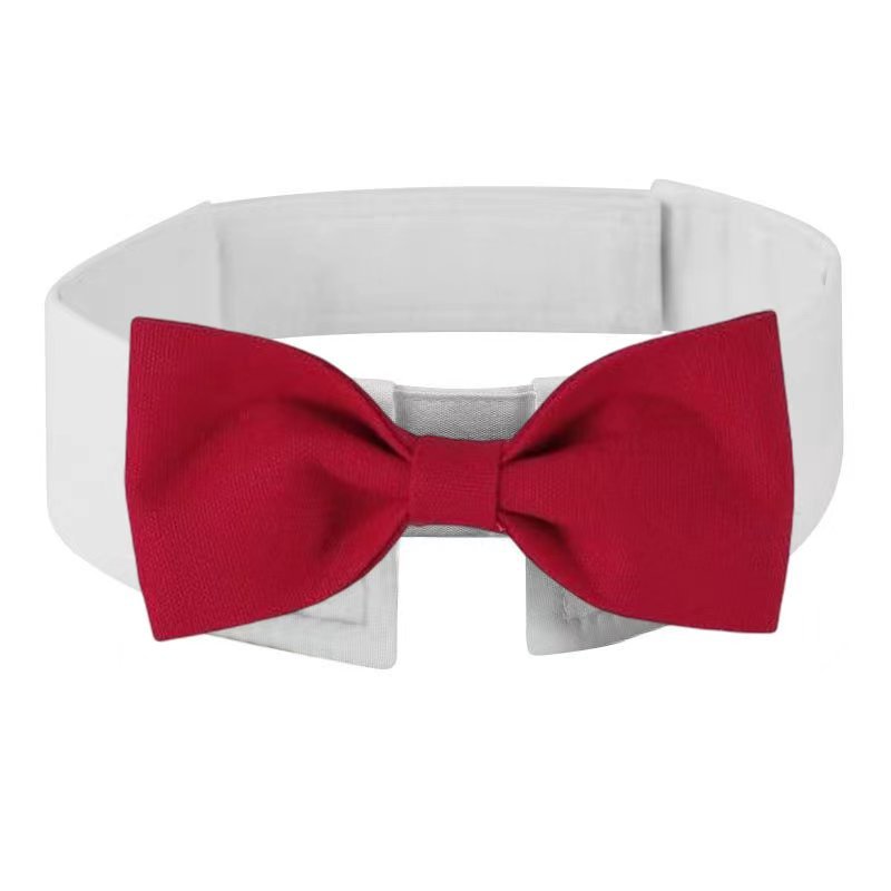 Pet Dog Cat Formal Necktie Tuxedo Bow Tie Collar for Dog & Cat Pet Accessories for Wedding Holiday and Party Gift
