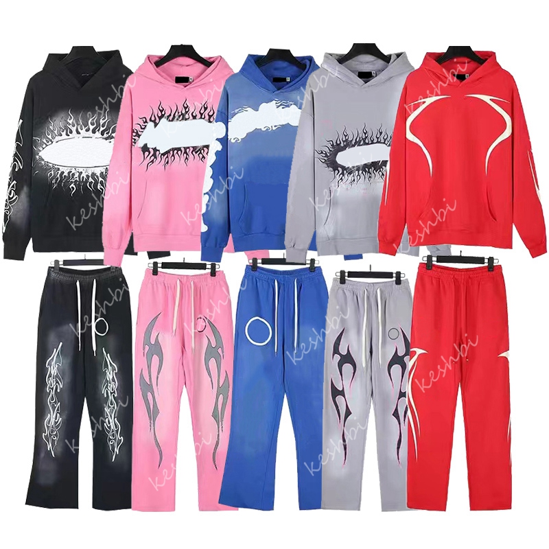 Designer Sweatpants For Men Women 2 Piece Set Jogging Pants Pull-Over Hoodie Sweatshirts Male hoodies Winter Warm Mans Clothing Tops Pullover Clothes Hoodys