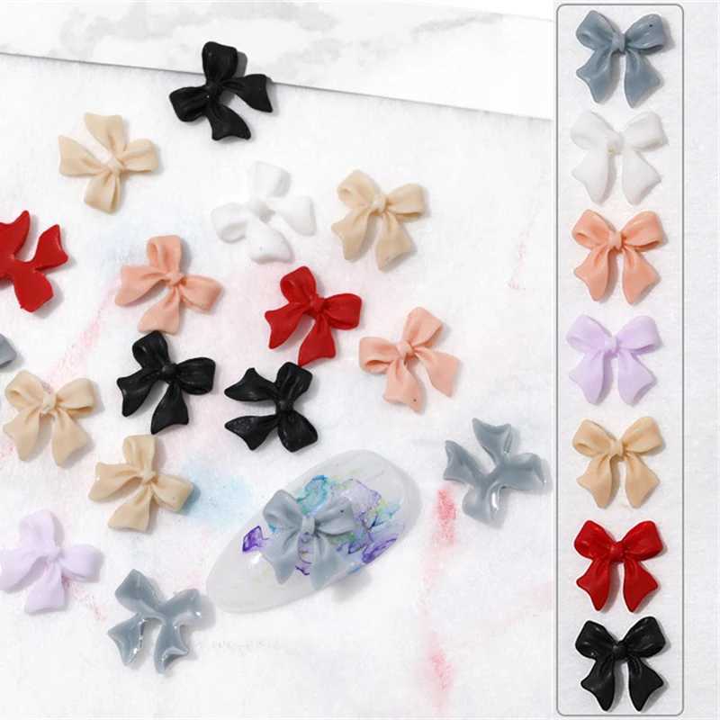 5 pieces/batch of nail art decorations 3D plastic butterfly charm Kawaii DIY nail polish applique jewelry accessories hand makeup W240829