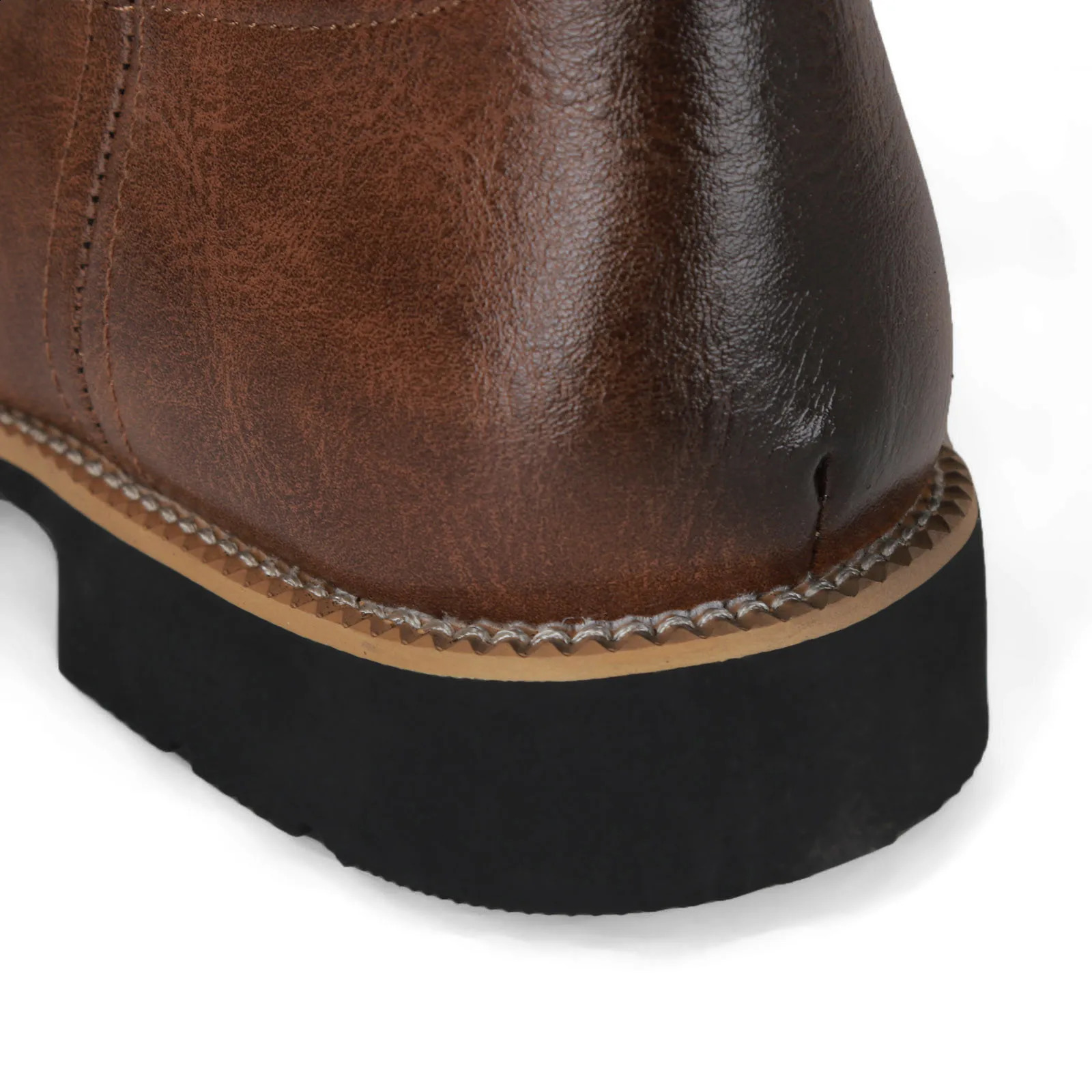 Handmade Cow Embroidery Western Pointed-toe Mid-calf Male Slip on Men Riding Boots atos Hombre 240819