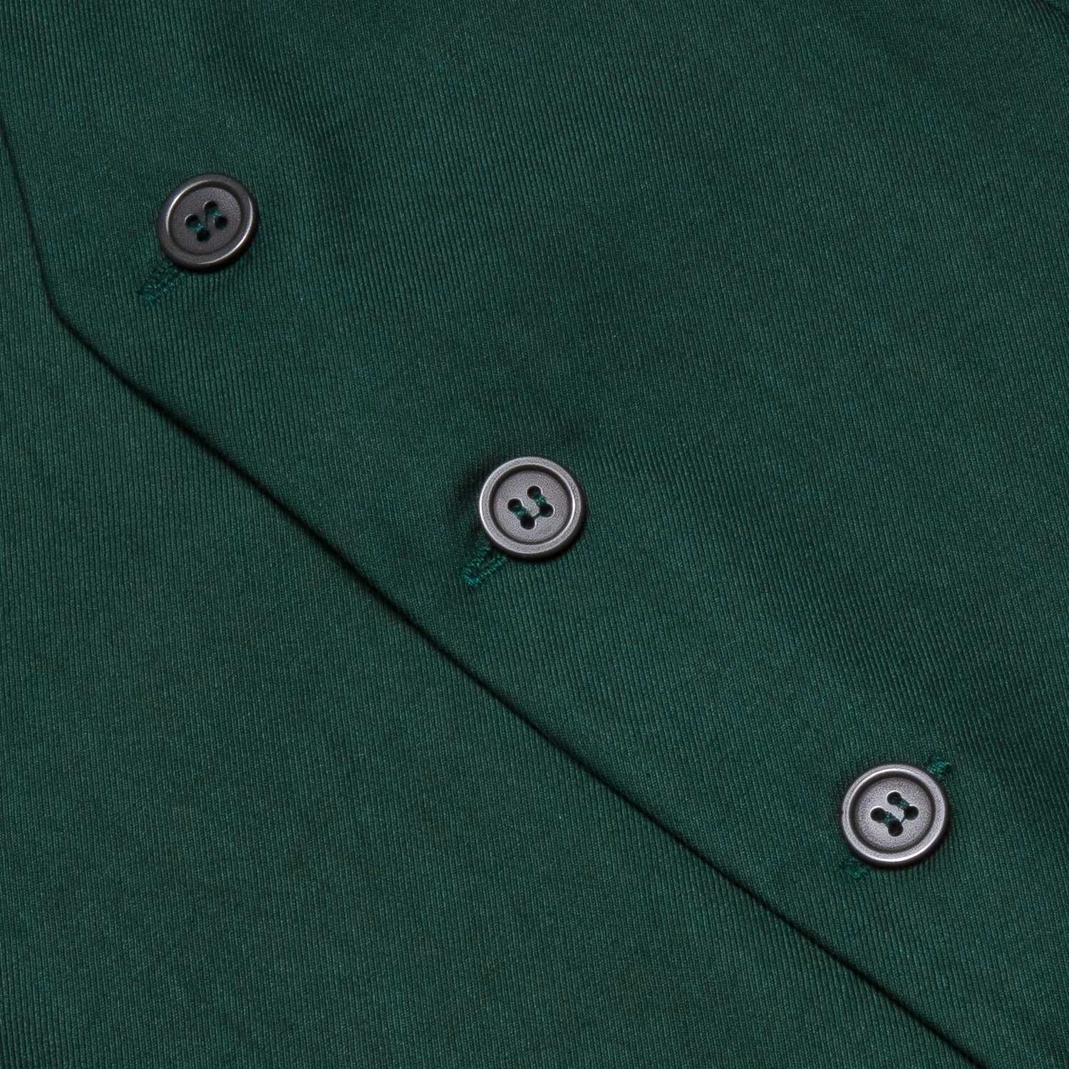 Hi-Tie Mens Vest Elegant Green Silk Waistcoat Necktie Handkerchief Cufflinks Sets for Male Wedding Business Party Designer Gift Y240830