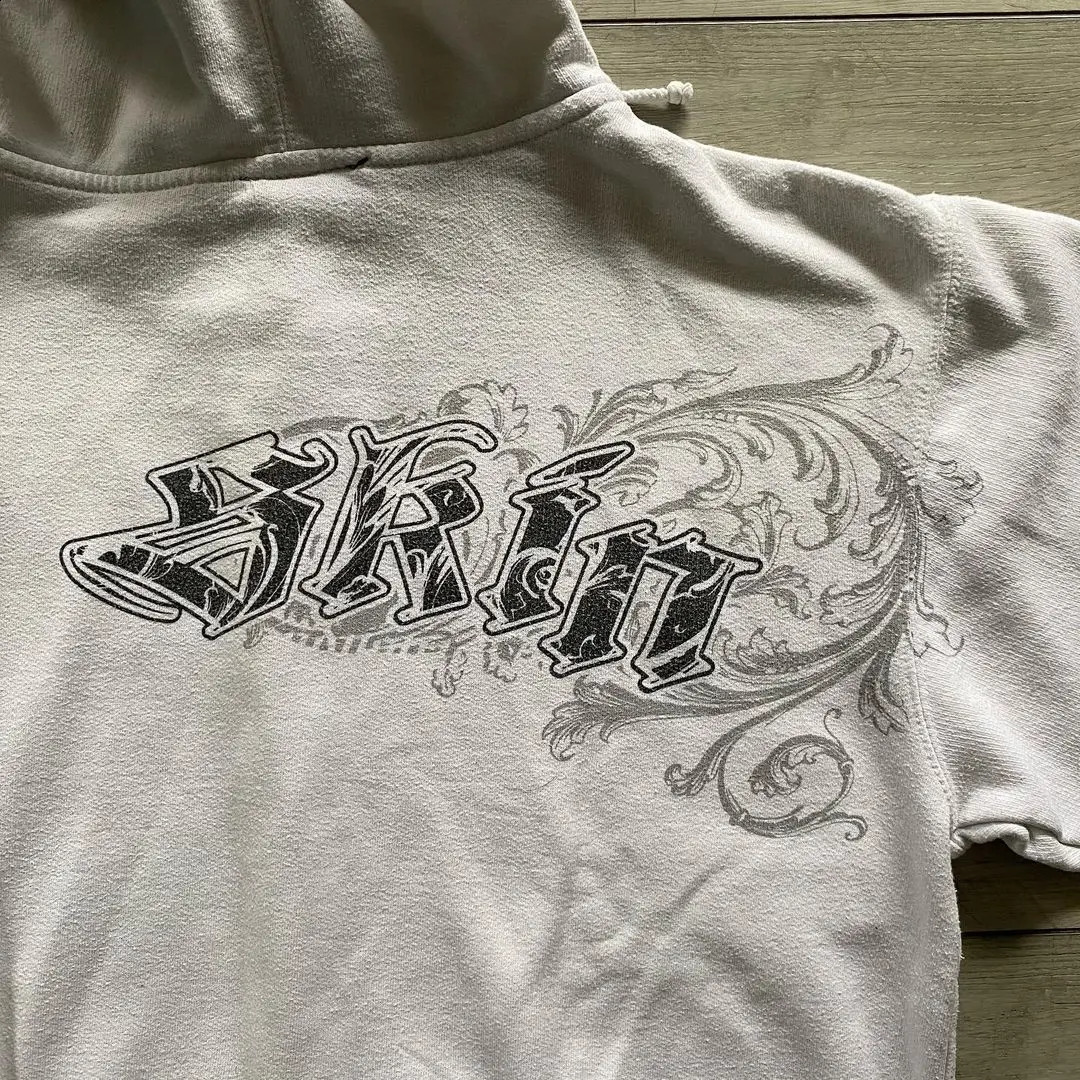 Gothic Trend Letter Pattern Printed Zipper Hoodie Mens Summer American Street Hip Hop Rap Costume Y2K Girl Style Top 240829