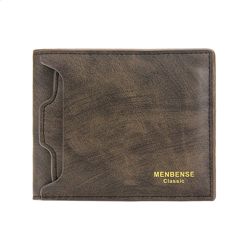 Men Wallet Purse Money Bag Fashion PU Soft Leather Mini Card Holder Hasp Coin Pocket Slim Multicard Mens 240830