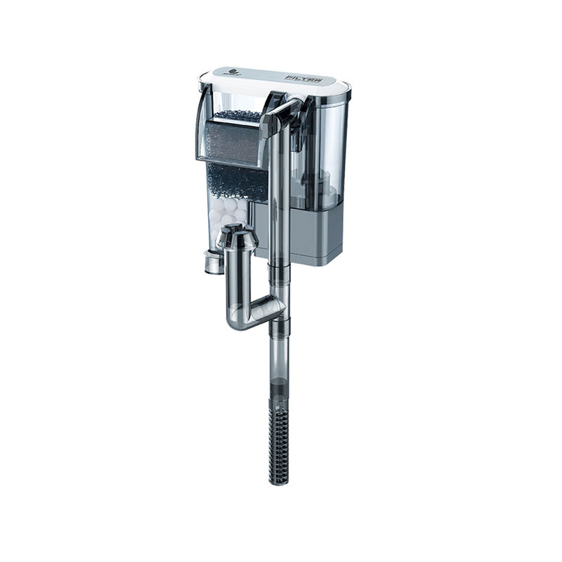 Oil Film Filter Skimmer For Aquarium Waterfall Mini Fish Tank Turtle External Hang On Air Water Pump Pet Products Spong Cleaning