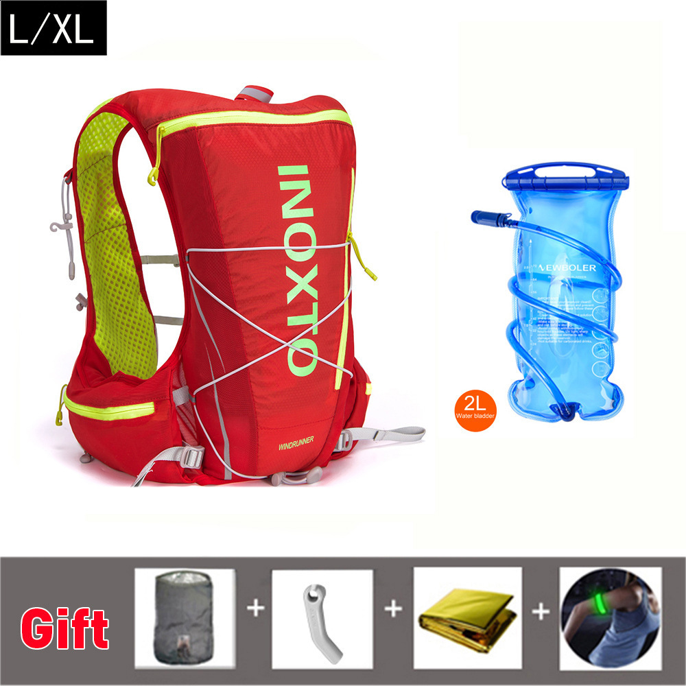 8L Running Hydration Vest Backpack Men Women Outdoor Sport Bags Trail Marathon Jogging Hiking option Water Bag Flask 240601