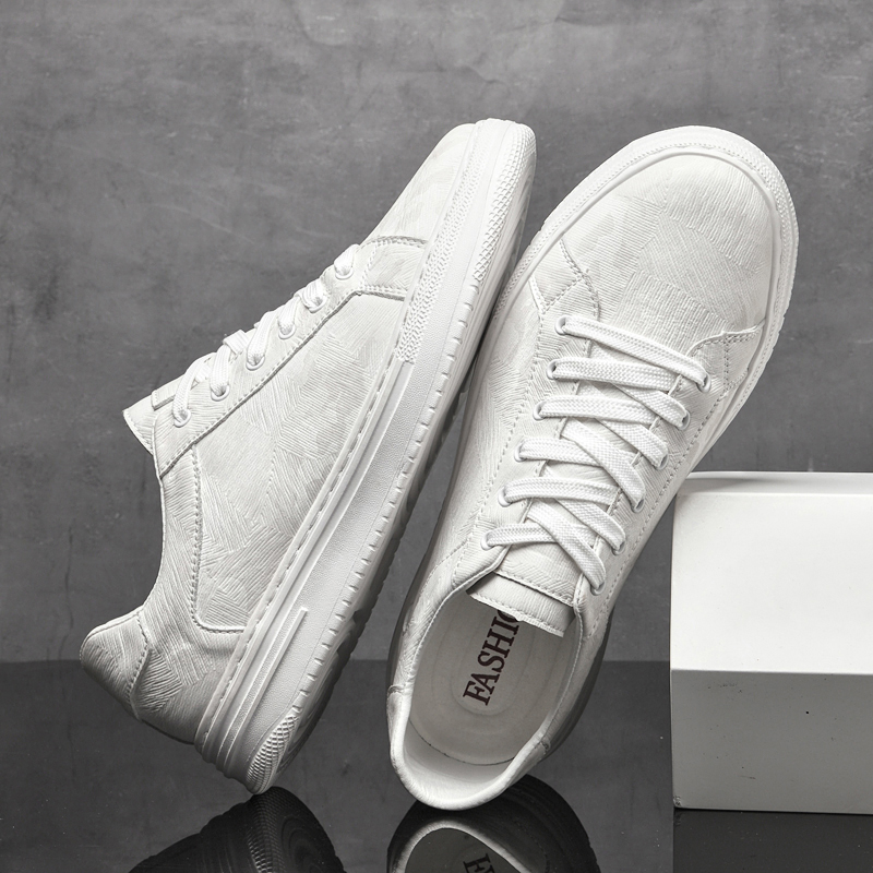 New Luxury Casual Shoes Outdoor Men's Genuine Leather Sneakers Tenis Masculino Skateboard Men Shoes Simple Leisure Walk Footwear
