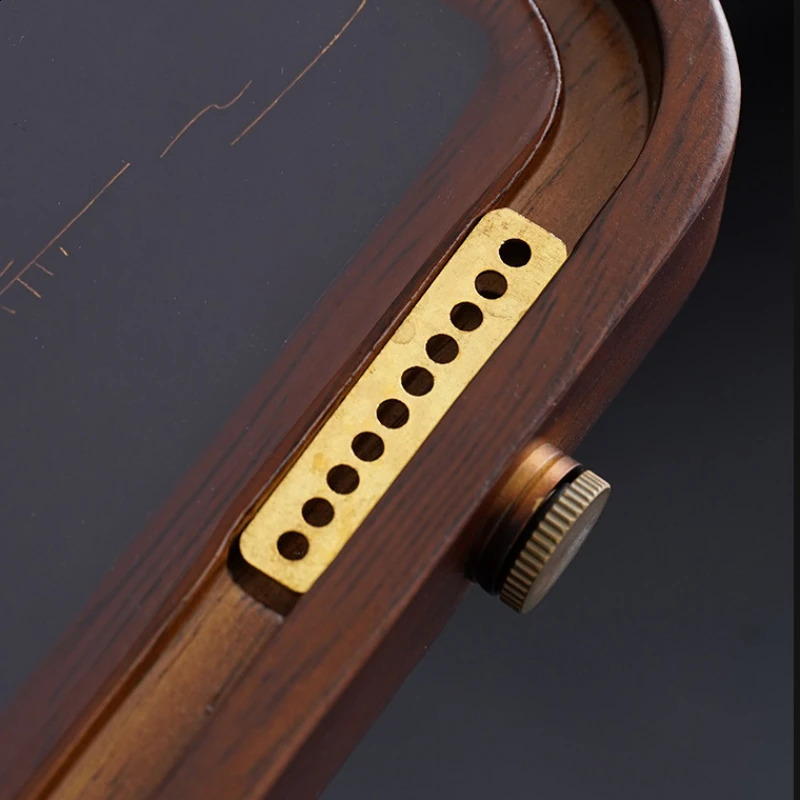 Wooden Color Changing Tea Tray Solid Wood Kung Fu Tea Tray Color Changing Tea Ceremony Accessories Small Dry Bubble Tray 240829