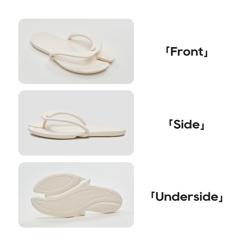 UTUNE Summer Flip Flops Women Slippers Foldable Outdoor Travel Vacation Light Soft Men Slides Beach Bath Shoes Flat Sandals