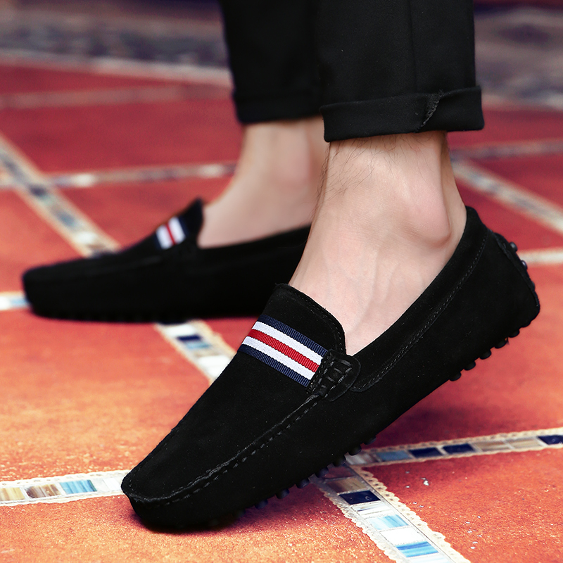 Leather New Handmade Designer Fashion Men's Casual Loafers Moccasins Male Dress Driving Shoes for Men Plus Size 48 Sneakers 50e4