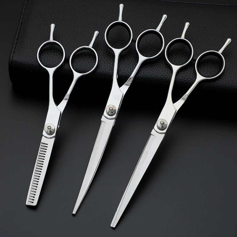 Grooming Dog Hair Professional Trimming Set Teddy Haircutting Bent Scissors Pet Clippers Portable Sets H260303