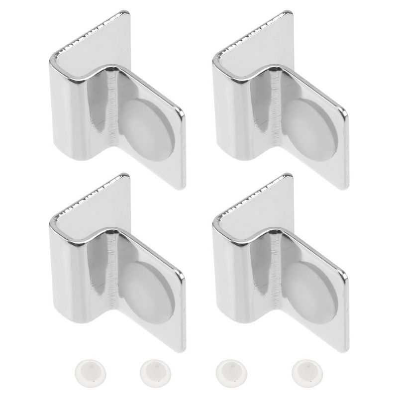 4Pcs/lot Aquarium Accessories Stainless Steel Fish Tank Glass Cover Support Non-Slip Holders Universal Lid Clips 5-19mm