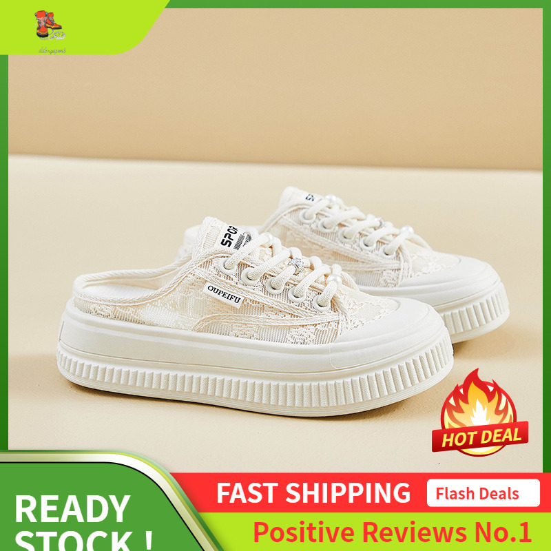 Ddmysports Ins Trendy Korean Alf Top Canvas For Women Summer New Student Casual Board Shoes Internet Red Street Photography XFF OUTDOOR