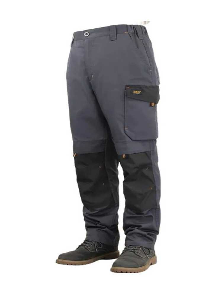 Mens casual pants tactical runner cargo pants multi pocket construction team electric pants summer spring pants W240829