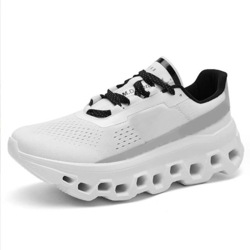 Men's casual sneakers outdoor luxury fashion comfortable high-elastic hollow design breathable running shoes