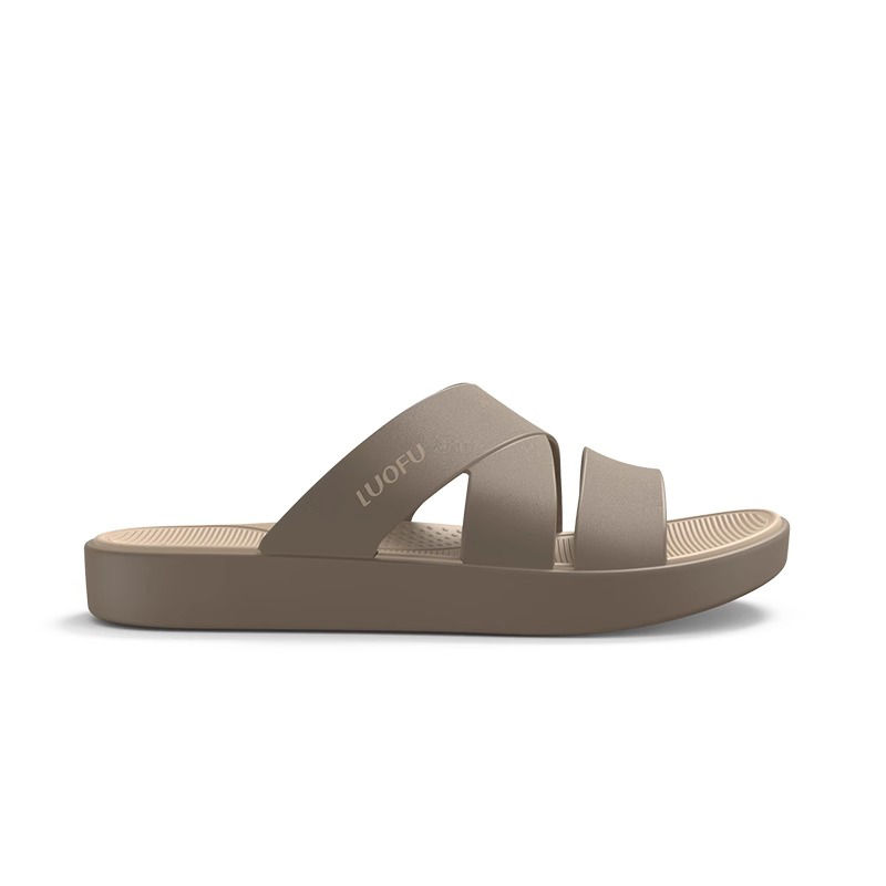 LUOFU 2024 New Men's Slippers Summer Home or Outdoor Anti slip, Wear resistant, Odorless Feet Simple Fashion EVA Sandals Slipper