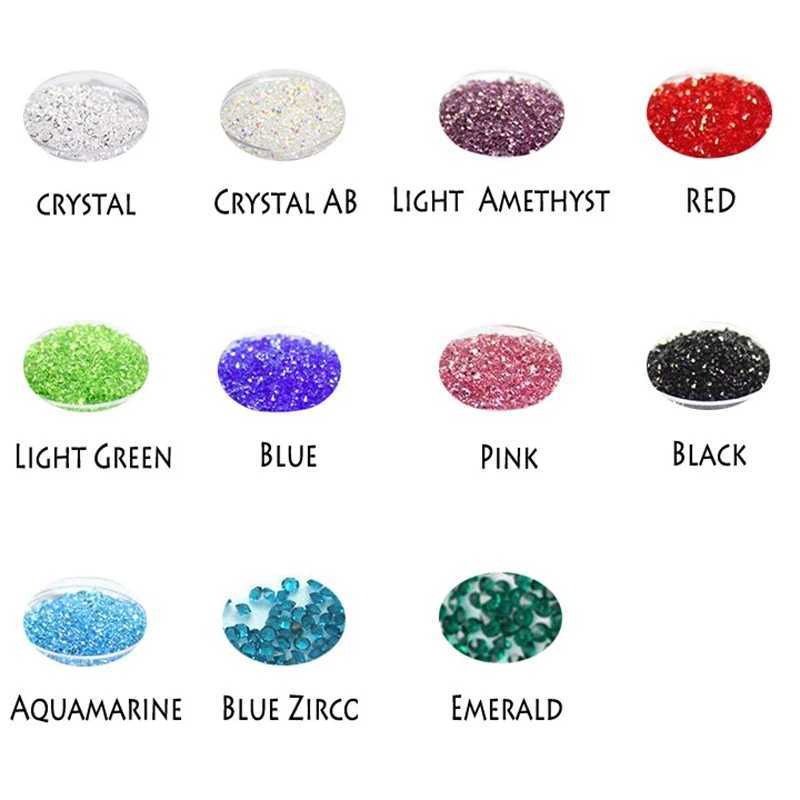 New full-size 1440pcs Crystal Chaton Micro Ergonomic Mini Rhinestone Glass Beauty Accessories for Nail Art Decoration W240829