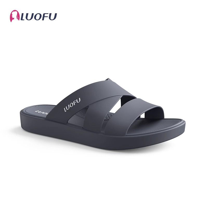 LUOFU 2024 New Men's Slippers Summer Home or Outdoor Anti slip, Wear resistant, Odorless Feet Simple Fashion EVA Sandals Slipper