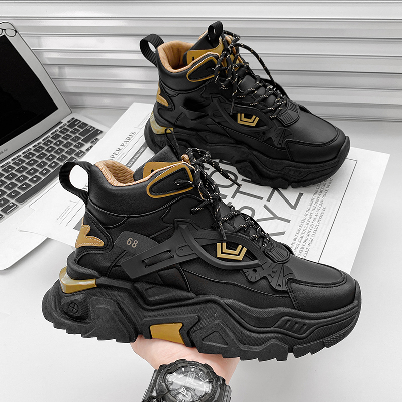 New Style Sneakers For Korean 2024 Popular Outdoor Sport College Street Men Trend Casual Shoes