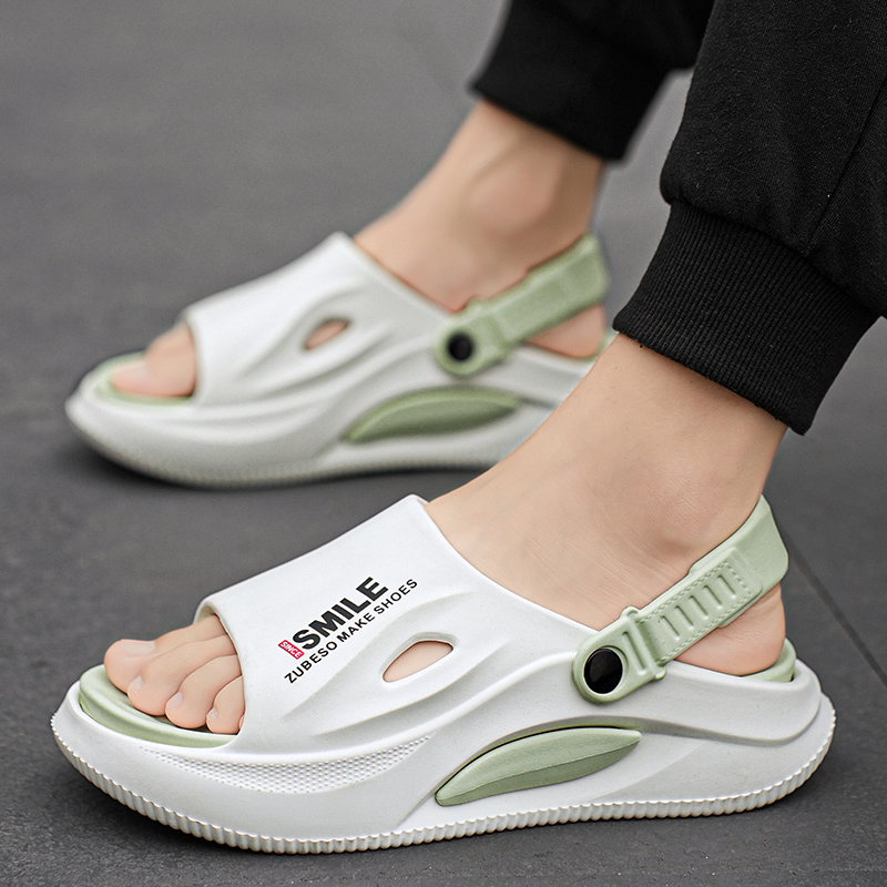 Men's Slippers Outdoor Sandals Beach Comfortable Slides Thick Soft Clogs Water Shoes Men Casual Shoes Men Women Home Slippers
