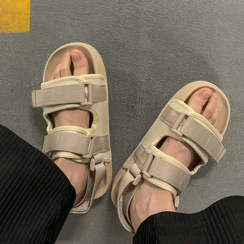 Summer Shoes Woman Flat Platform Sandals Women Soft Casual Open Toe Wedges Women Shoes Beach Sandal Denim Comfortable Sandalias