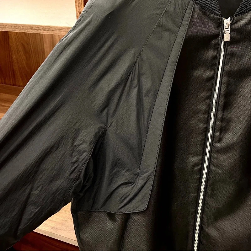 Fashion D Mens Casual Coats Streetwear Man Trench Coat Y2k Jackets Comfortable Clothing 240827