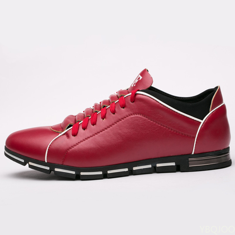 Spring Casual Fashion Leather For Summer Men's Flat Shoes Sneakers Men Dropshipping New Plus Size 38-48 827d