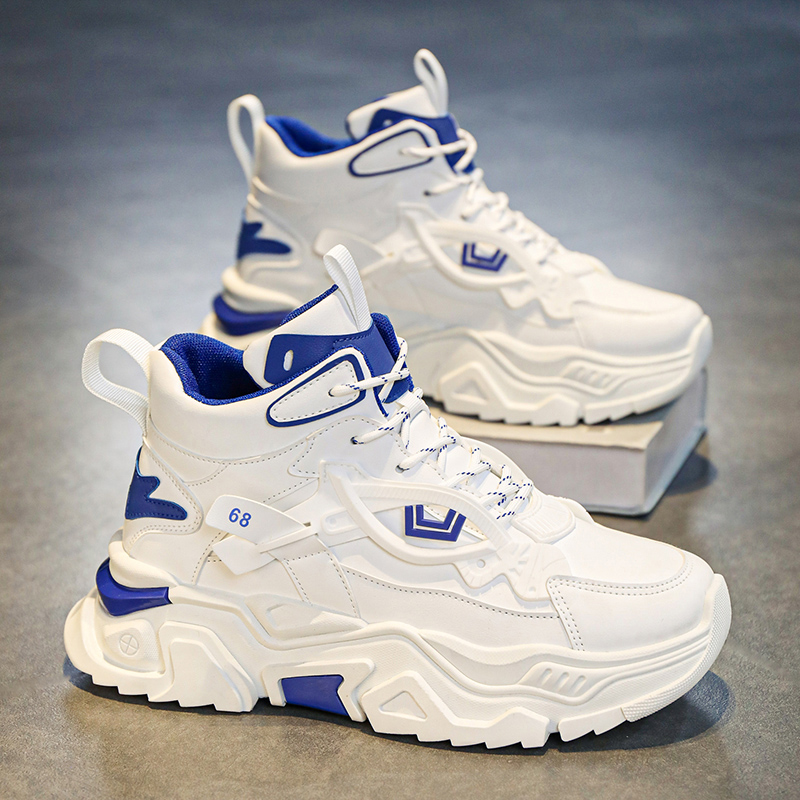 New Style Sneakers For Korean 2024 Popular Outdoor Sport College Street Men Trend Casual Shoes