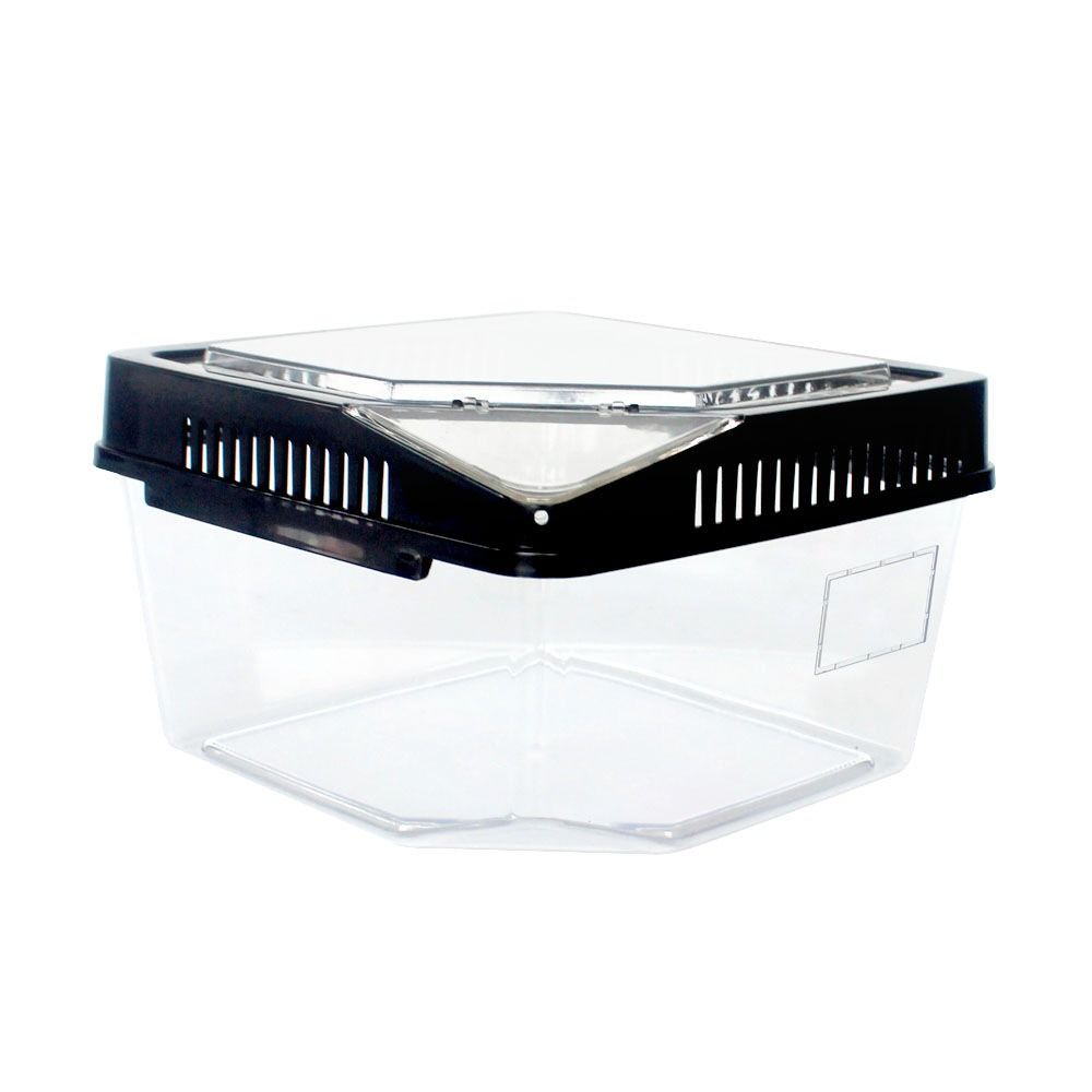 Spider Reptile Terrarium Tank Plastic Reptile Breeding Box Terrarium Cage Insect Viewing Box For Spider Lizard Snail Tarantulas