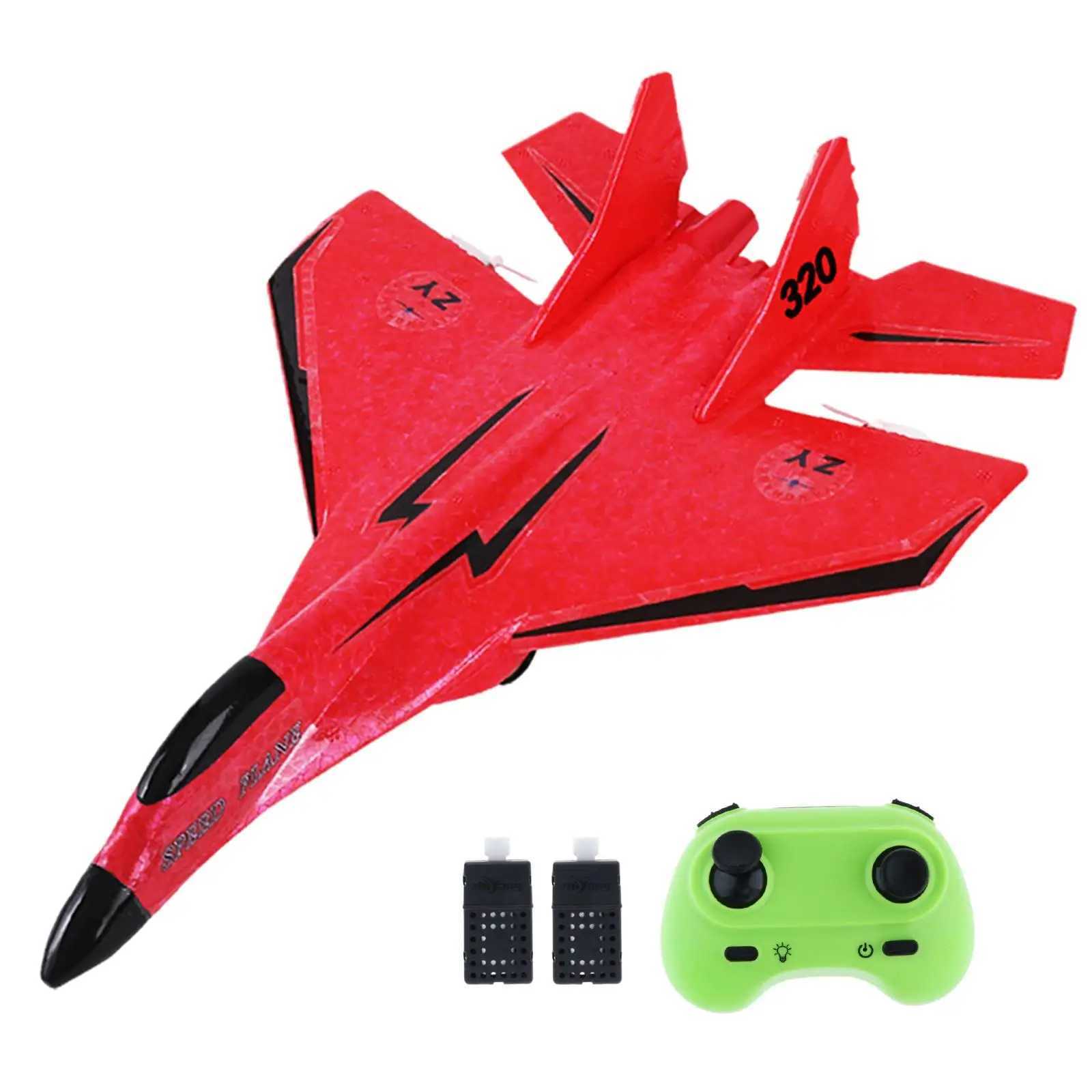 2 CH RC Plane Gift 2.4G Easy to Control RC Glider Foam RC Airplane Remote Control Airplane for Adults Kids Beginner Boys GirlsXJ240829