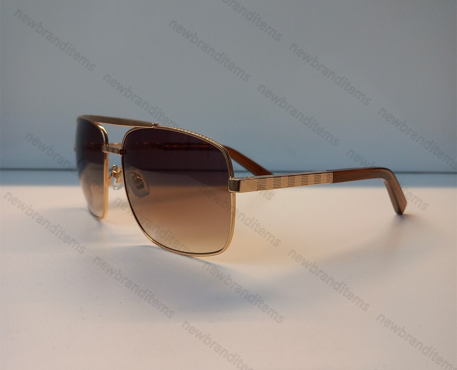 classic attitude square frame sunglasses Mirror Luxury Fashion Men High Quality Sunglasses goggles UV Resistant Man Glasses Z260306