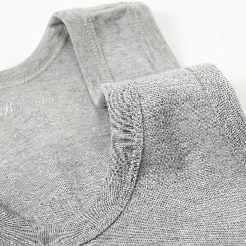 2-piece mens four season ultra-thin casual vest for fitness young mens clown sleeveless T-shirt middle-aged and elderly mens comfortable soleW240718
