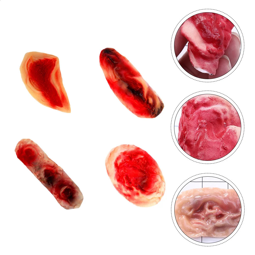 Halloween 3D real wound stickers high-quality scar pattern stickers used for decoration and role-playing safe and waterproof 240829