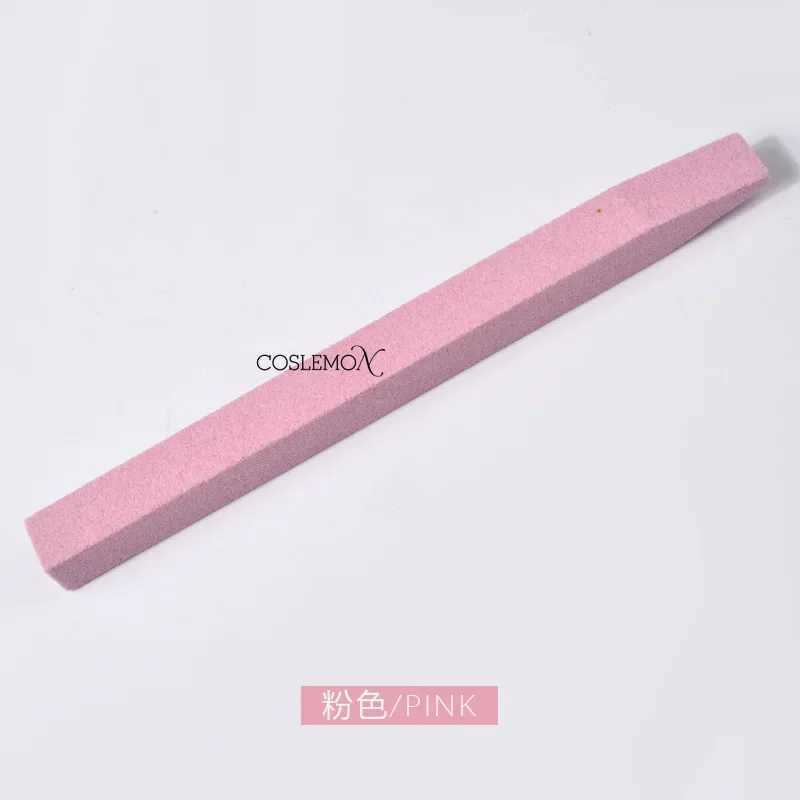 1 Nail Art Pushing Hands Document Professional Quartz Matte Stone Keratinum Layer Rod Pen Manual Care Nail Polishing Tool Nail Accessories W240829