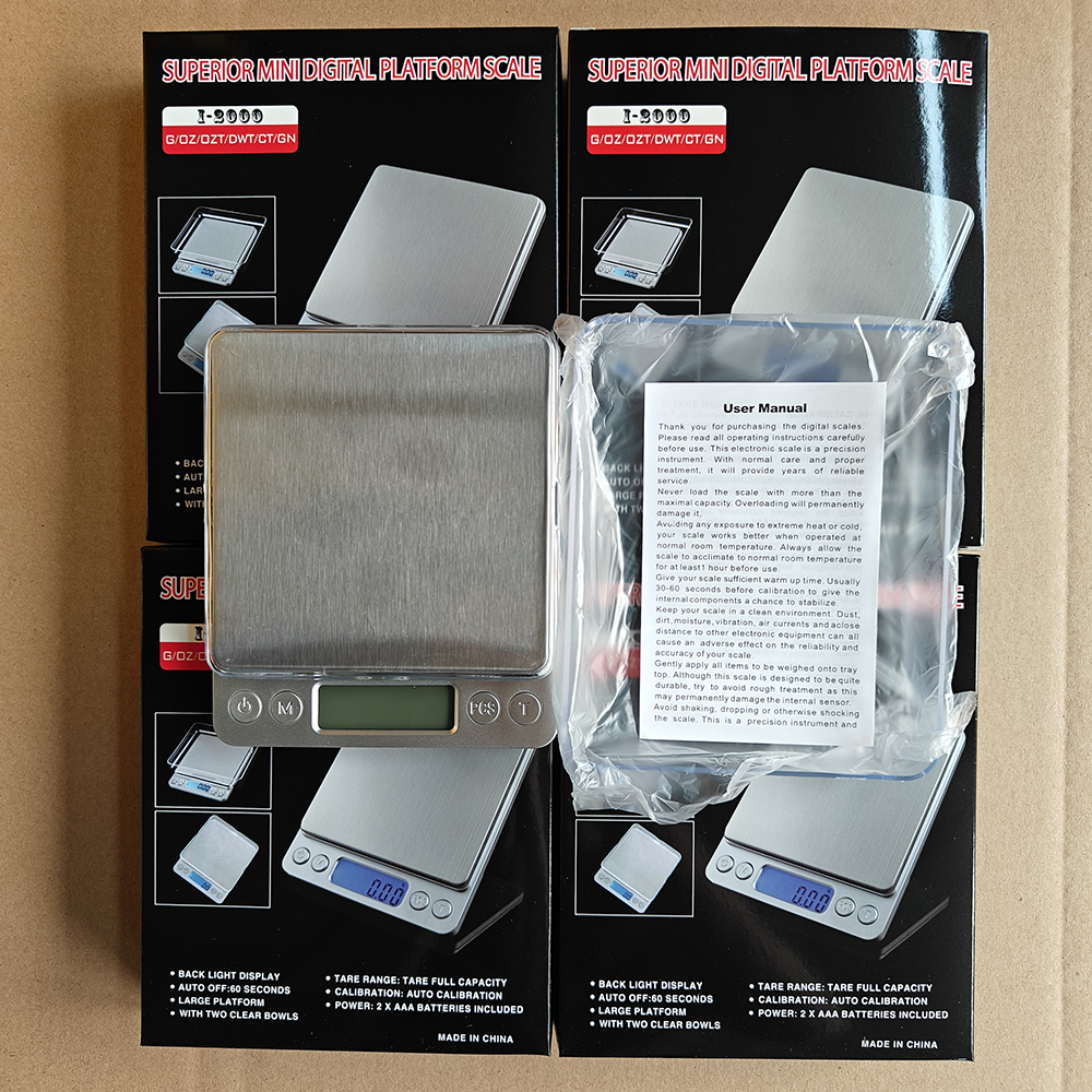 1000g/0.1g LCD Portable Mini Electronic Digital Scales Pocket Case Postal Kitchen Jewelry Weight Balance Digital Scale