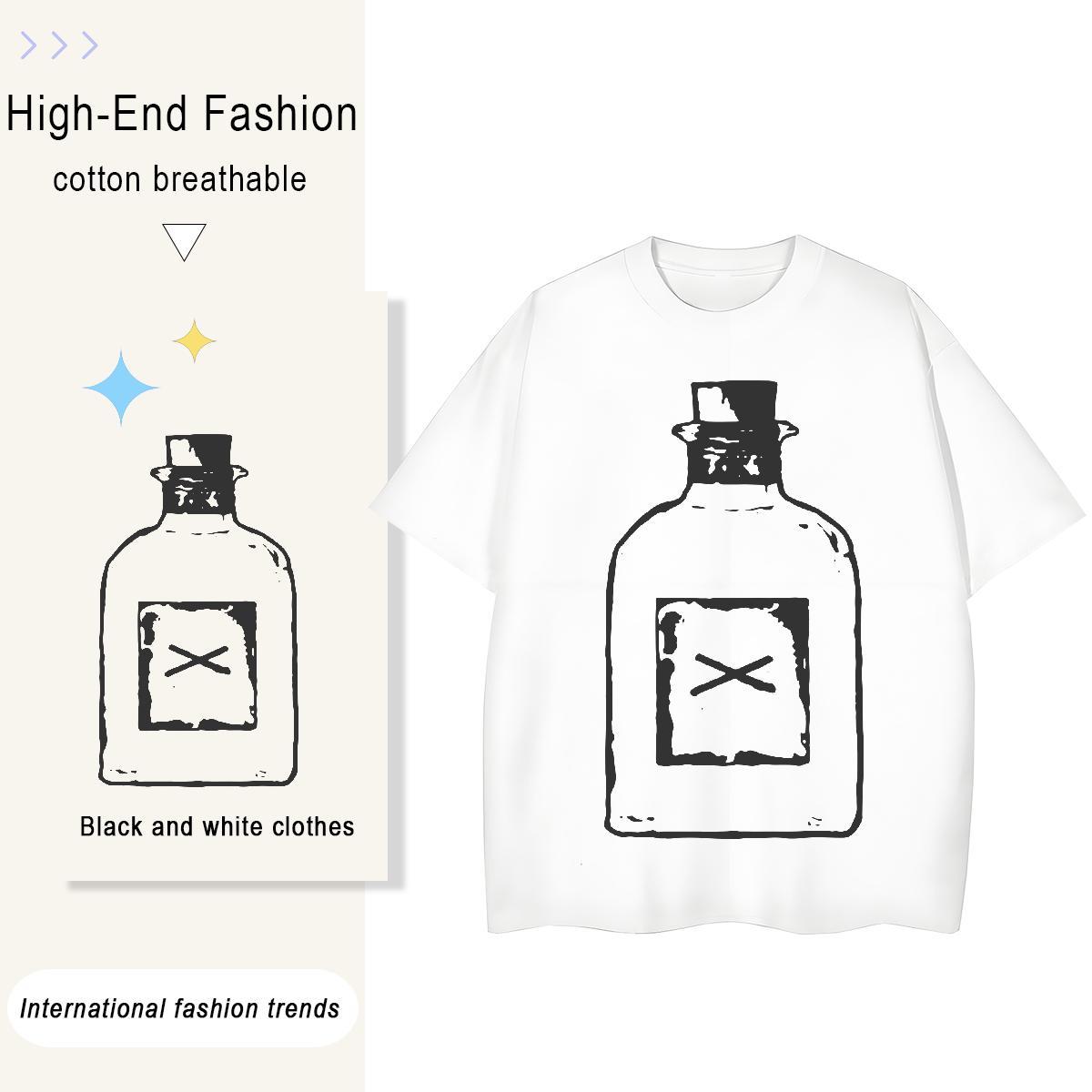 Brand Woman Tshirt 230g Pure Cotton icon Beach T shirt O Neck Short Sleeves Floral Print Clothings