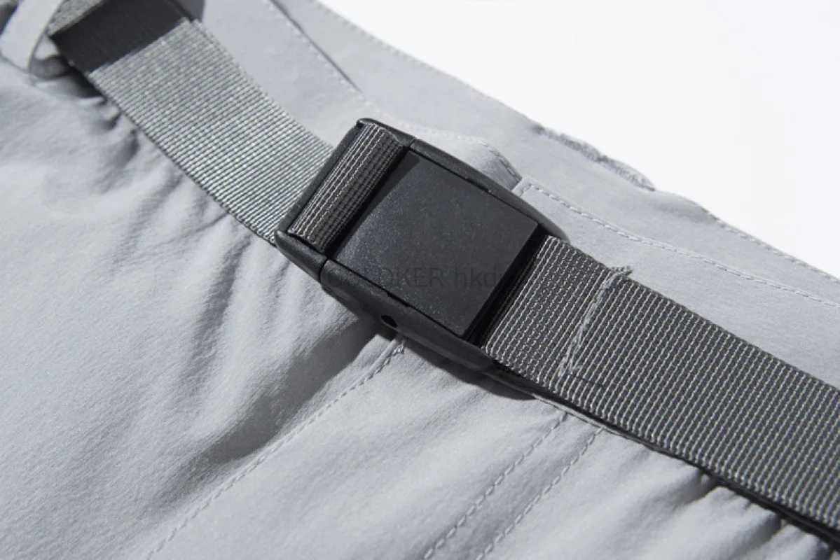 2024 Zipper Hiking Pants Convertible Shorts Mens Cargo Work Pants Lightweight Breathable Trouser Work Clothes Outdoor Casual Pants W240829