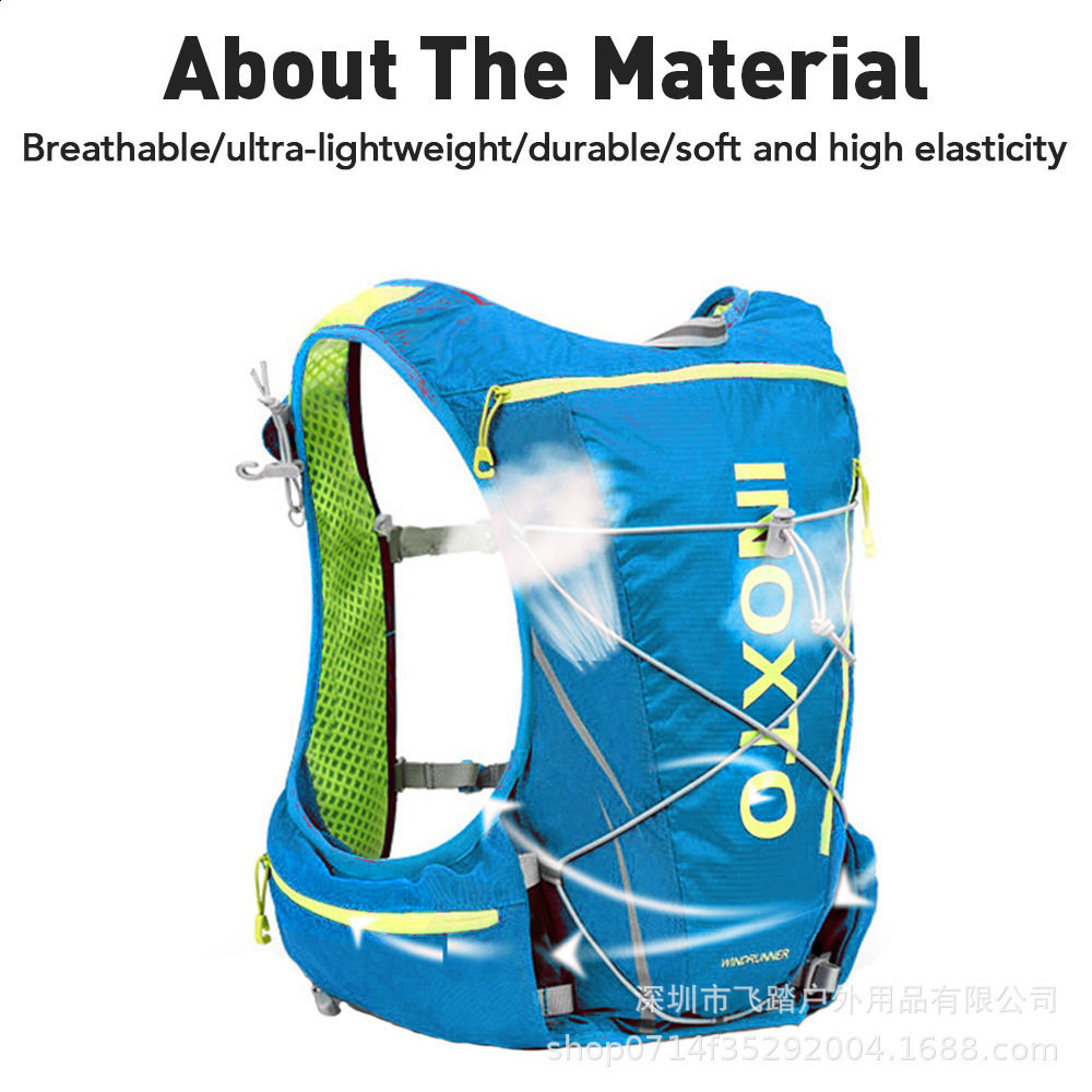 8L Running Hydration Vest Backpack Men Women Outdoor Sport Bags Trail Marathon Jogging Hiking option Water Bag Flask 240601